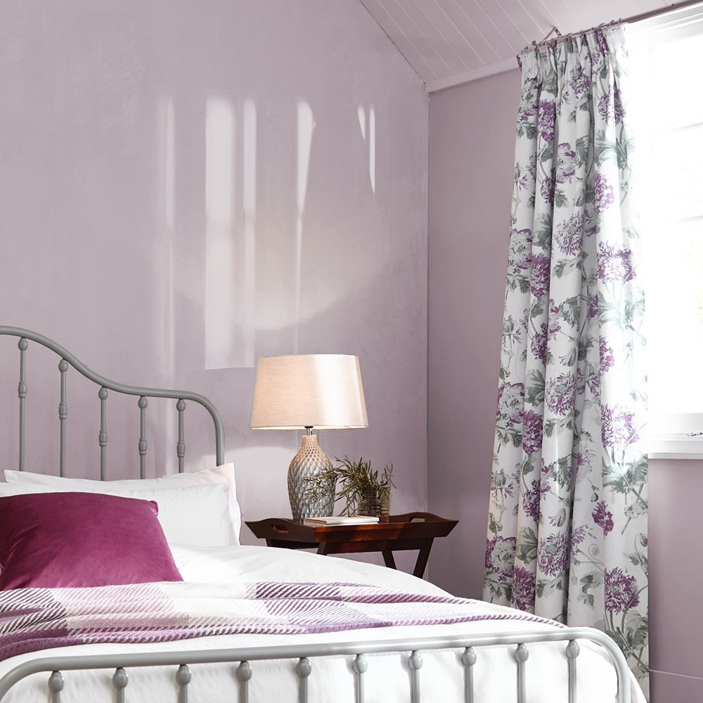 Laura Ashley Matt Emulsion Paint in Heather Purple